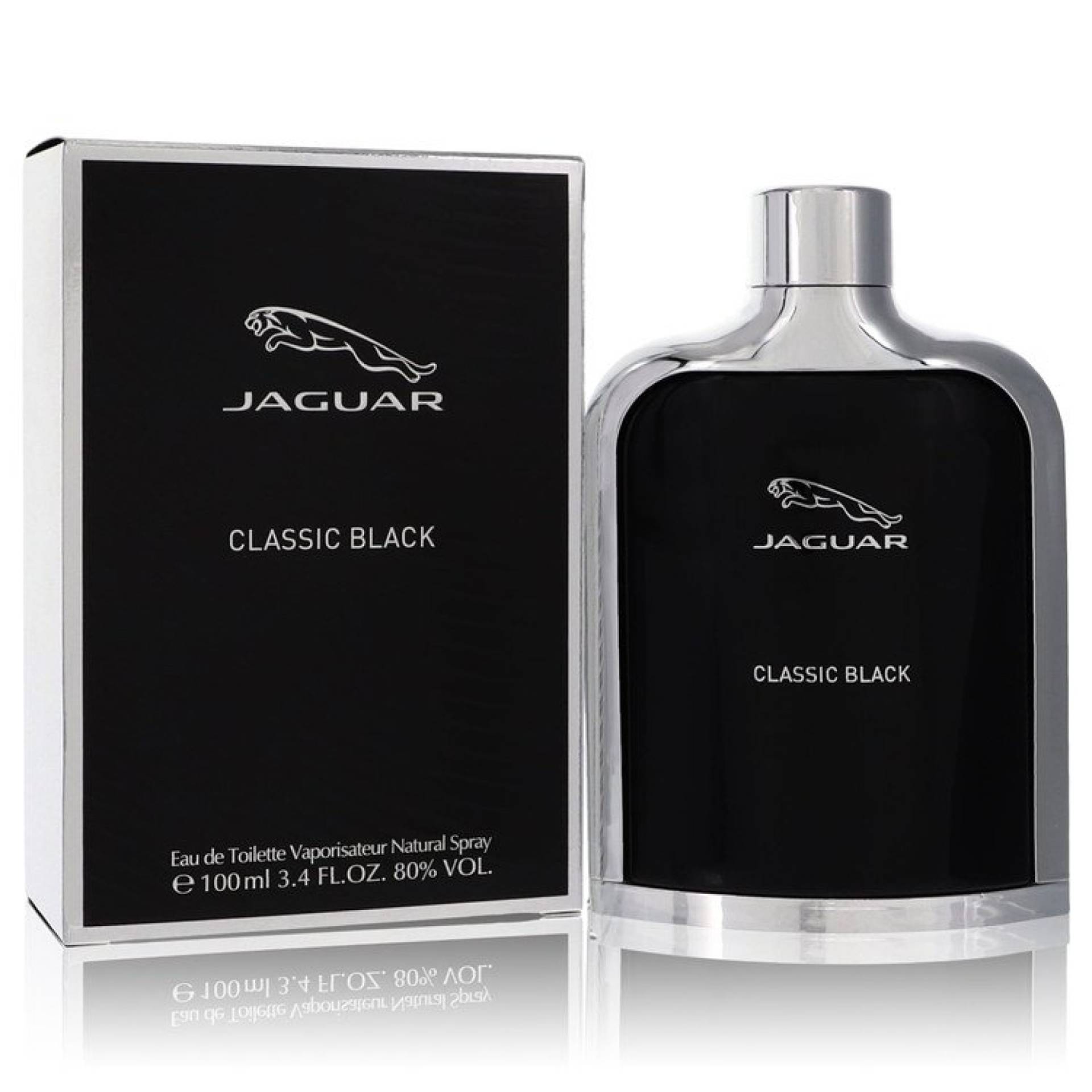Jaguar Classic Black Eau De Toilette Spray 100 ml von Jaguar