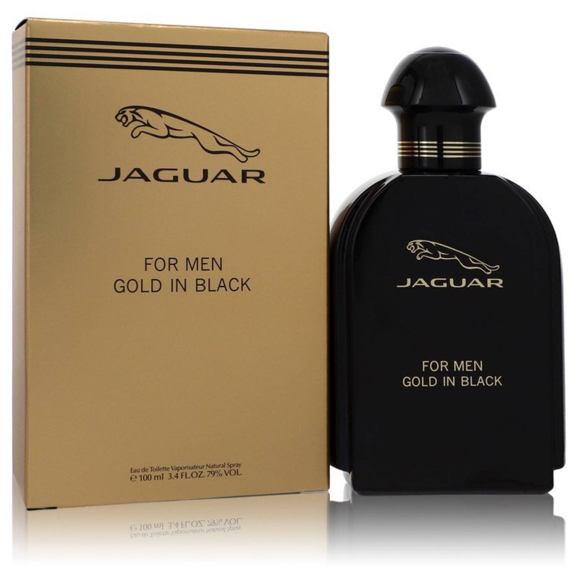 Jaguar Gold In Black Eau De Toilette Spray 100 ml von Jaguar