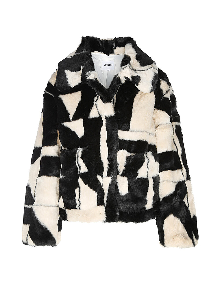 JAKKE Jacke in Felloptik TRACI creme | M JAKKE Jacke in Felloptik TRACI creme | M von Jakke