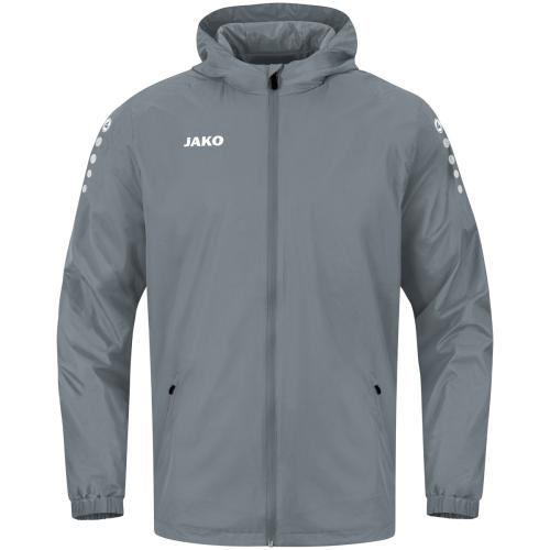 Jako Allwetterjacke Team 2.0 - steingrau (Grösse: L) von Jako