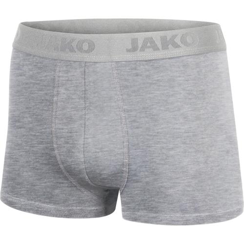 Jako Boxershort Premium 2er Pack - grau meliert (Grösse: L) von Jako