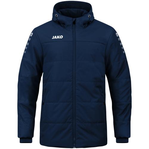 Jako Coachjacke Team mit Kapuze - marine (Grösse: L) von Jako