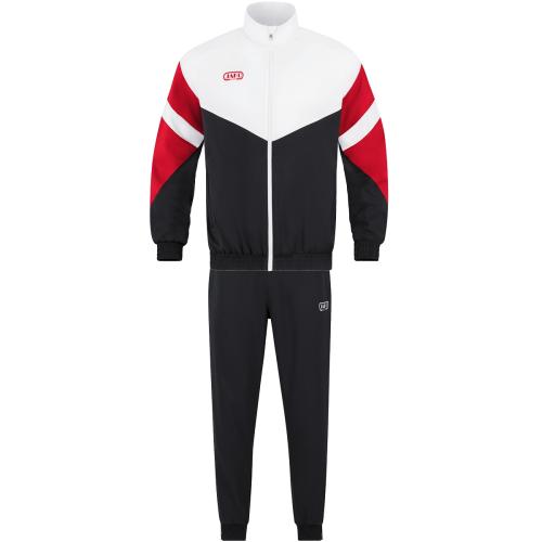 Jako Freizeitanzug Retro - schwarz/weiß/rot (Grösse: XL) von Jako