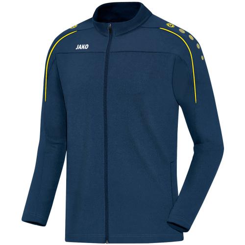 Jako Freizeitjacke Classico - nightblue/citro (Grösse: 42) von Jako