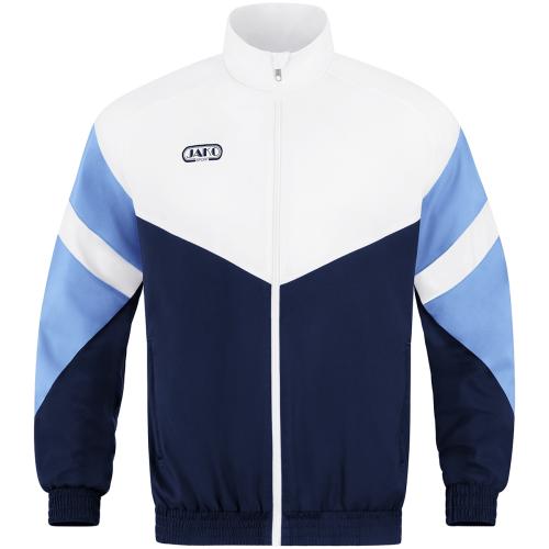 Jako Freizeitjacke Retro - marine/weiß/skyblue (Grösse: XL) von Jako