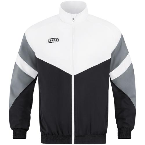 Jako Freizeitjacke Retro - schwarz/weiß/steingrau (Grösse: 3XL) von Jako