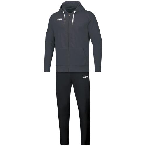 Jako Jogginganzug Base mit Kapuze - anthrazit (Grösse: 40) von Jako