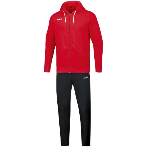 Jako Jogginganzug Base mit Kapuze - rot (Grösse: 38) von Jako