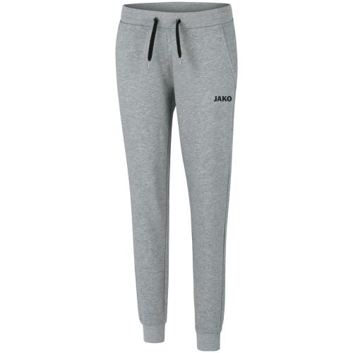 Jako Jogginghose Base mit Bündchen Damen - hellgrau meliert (Grösse: 42) von Jako