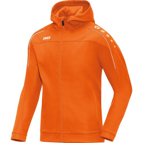 Jako Kapuzenjacke Classico - neonorange (Grösse: 44) von Jako