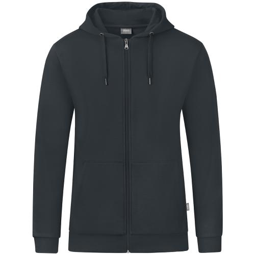 Jako Kapuzenjacke Organic - anthrazit (Grösse: 5XL) von Jako