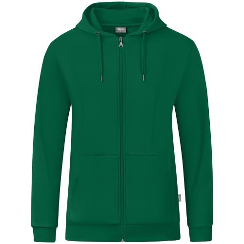 Jako Kapuzenjacke Organic - grün (Grösse: 34) von Jako