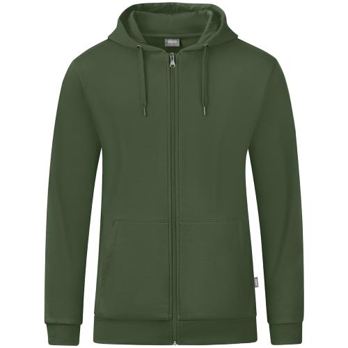 Jako Kapuzenjacke Organic - oliv (Grösse: 40) von Jako