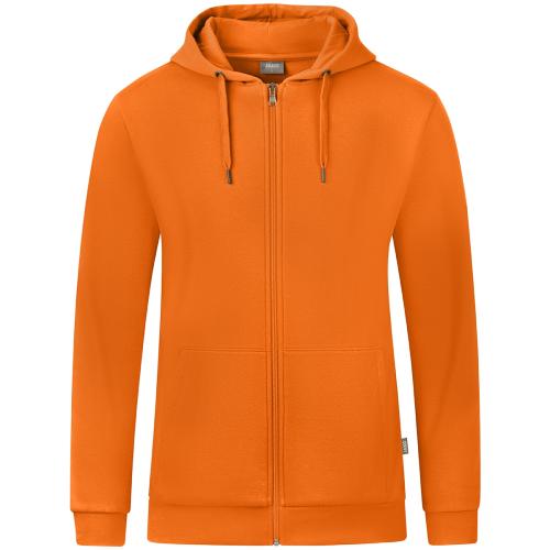 Jako Kapuzenjacke Organic - orange (Grösse: L) von Jako