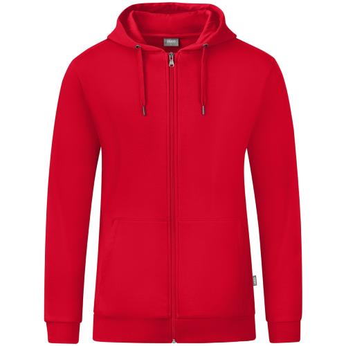 Jako Kapuzenjacke Organic - rot (Grösse: L) von Jako