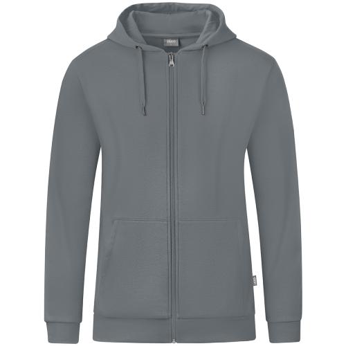 Jako Kapuzenjacke Organic - steingrau (Grösse: S) von Jako