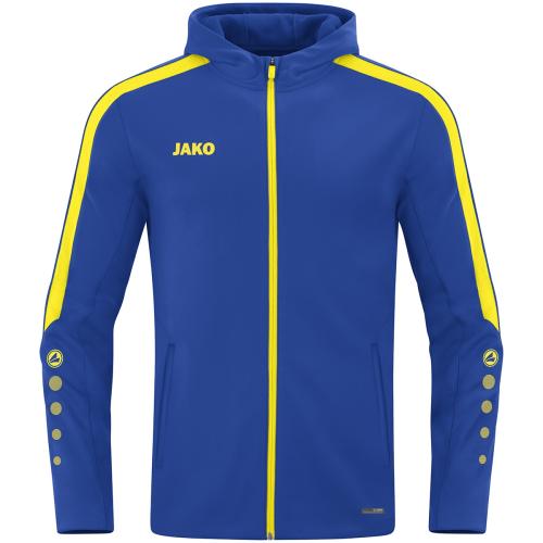 Jako Kapuzenjacke Power - royal/citro (Grösse: XXL) von Jako