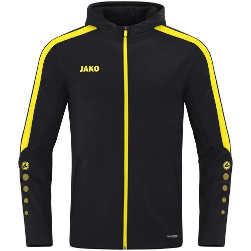 Jako Kapuzenjacke Power - schwarz/citro (Grösse: 3XL) von Jako