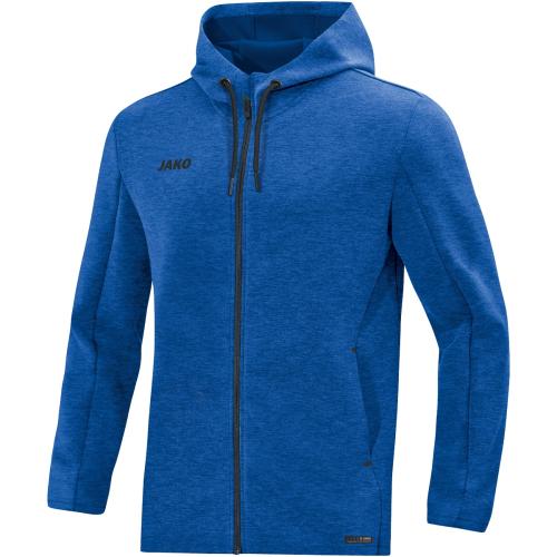 Jako Kapuzenjacke Premium Basics - royal meliert (Grösse: 40) von Jako