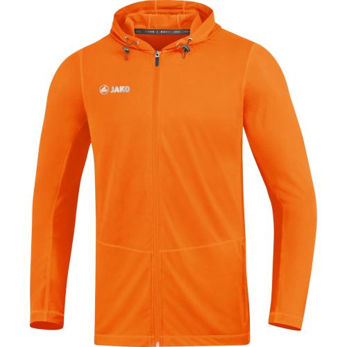 Jako Kapuzenjacke Run 2.0 - neonorange (Grösse: 38) von Jako