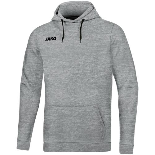 Jako Kapuzensweat Base - hellgrau meliert (Grösse: 3XL) von Jako