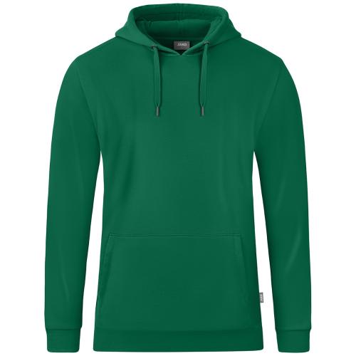 Jako Kapuzensweat Organic - grün (Grösse: XXL) von Jako