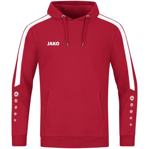 Jako Kapuzensweat Power - rot (Grösse: 4XL) von Jako