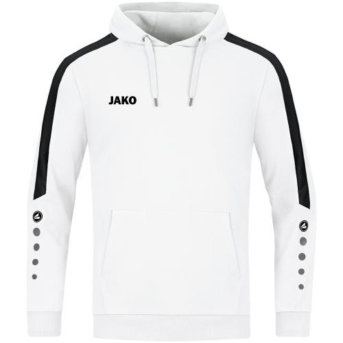 Jako Kapuzensweat Power - weiß (Grösse: XL) von Jako