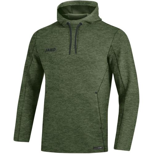 Jako Kapuzensweat Premium Basics - khaki meliert (Grösse: XXL) von Jako