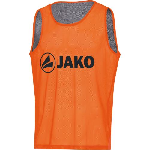 Jako Kennzeichnungshemd Reverse - neonorange/steingrau (Grösse: Bambini) von Jako