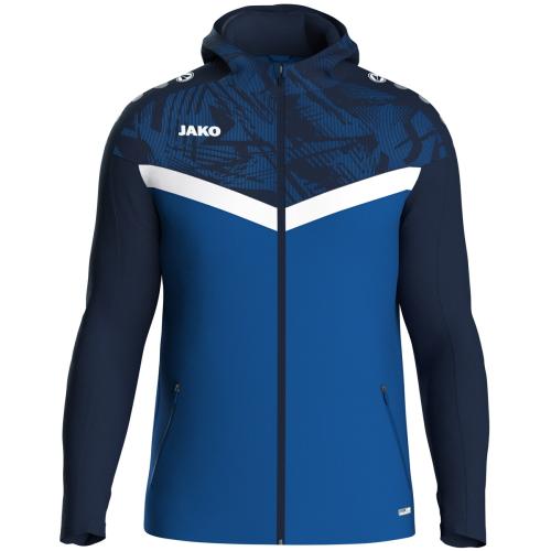 Jako Kinder Kapuzenjacke Iconic - royal/marine (Grösse: 164) von Jako