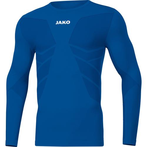 Jako Kinder Longsleeve Comfort Recycelt - sportroyal (Grösse: 3XS) von Jako