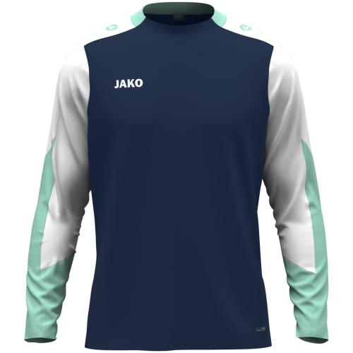 Jako Kinder Longsleeve Dynamic - marine/weiß/minze (Grösse: 152) von Jako
