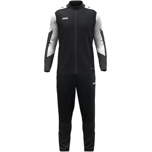 Jako Kinder Polyesteranzug Dynamic - schwarz/weiß/anthrazit (Grösse: 152) von Jako