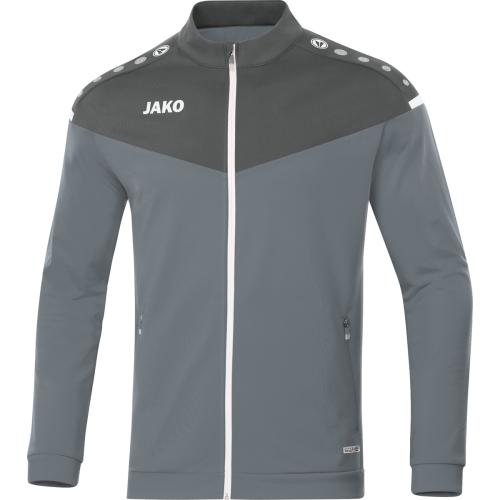 Jako Kinder Polyesterjacke Champ 2.0 - steingrau/anthra light (Grösse: 116) von Jako