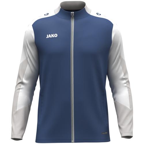 Jako Kinder Polyesterjacke Dynamic - nachtblau/weiß/hellgrau (Grösse: 116) von Jako