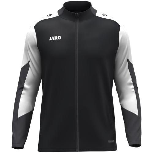 Jako Kinder Polyesterjacke Dynamic - schwarz/weiß/anthrazit (Grösse: 116) von Jako