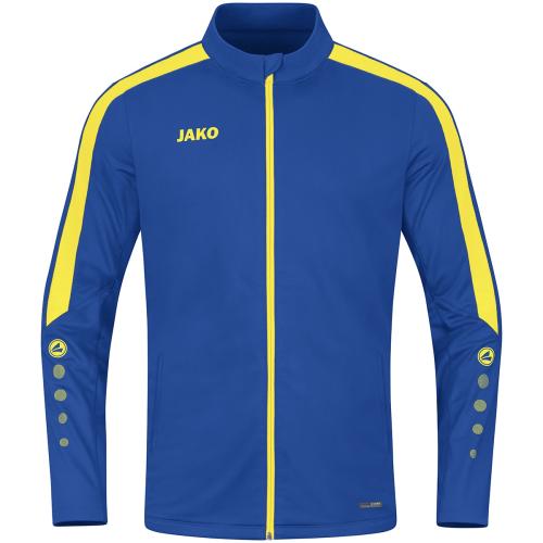 Jako Kinder Polyesterjacke Power - royal/citro (Grösse: 140) von Jako