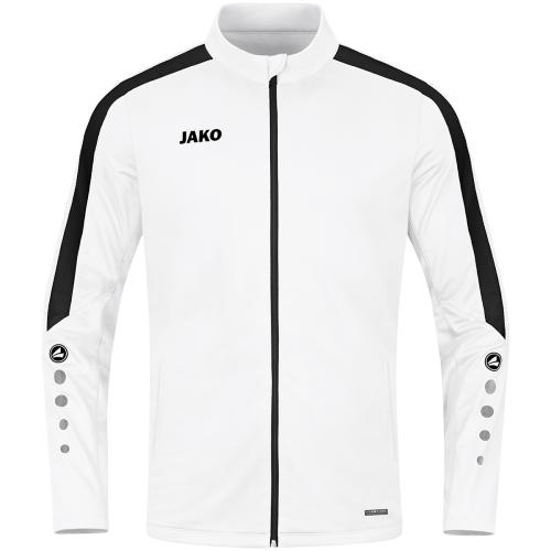 Jako Kinder Polyesterjacke Power - weiß (Grösse: 116) von Jako