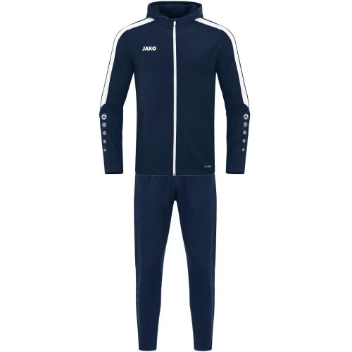 Jako Kinder Trainingsanzug Polyester Power mit Kapuze - marine (Grösse: 128) von Jako