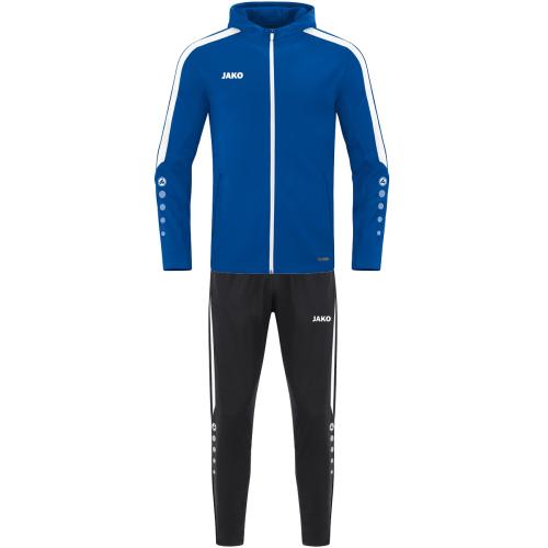 Jako Kinder Trainingsanzug Polyester Power mit Kapuze - royal (Grösse: 140) von Jako