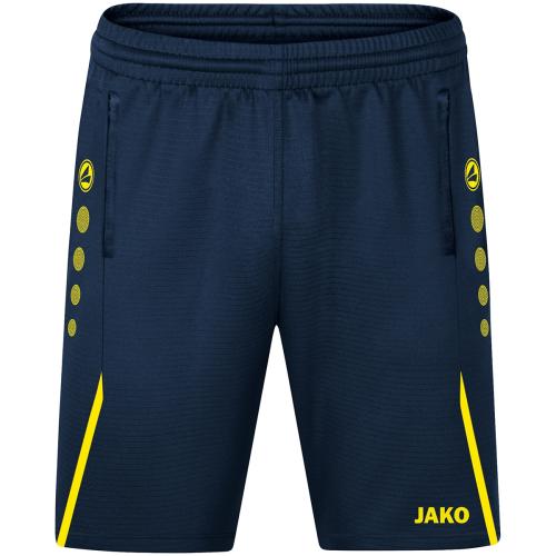 Jako Kinder Trainingsshort Challenge - marine/neongelb (Grösse: 152) von Jako