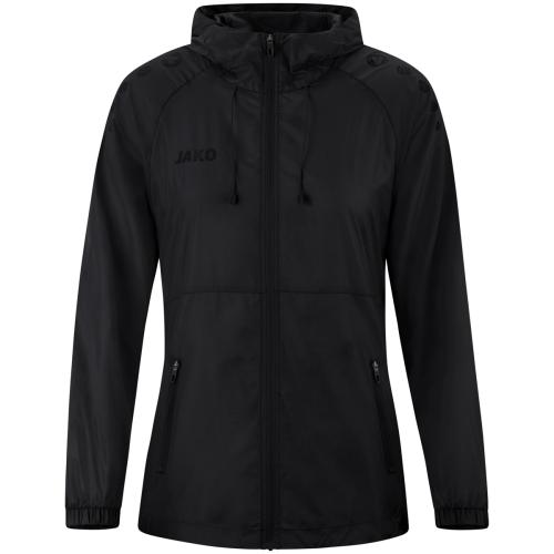 Jako Lightweightjacke Flow Damen - schwarz (Grösse: M (38/40)) von Jako