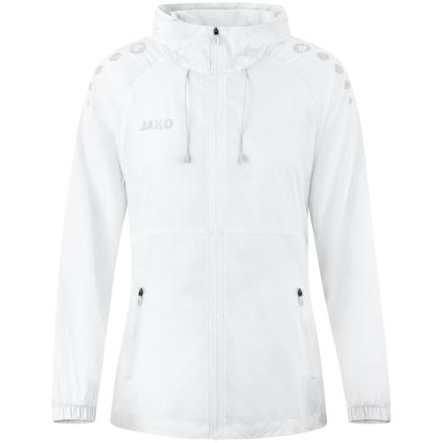 Jako Lightweightjacke Flow Damen - weiß (Grösse: S (34/36)) von Jako