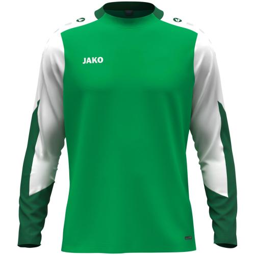 Jako Longsleeve Dynamic - grün/weiß/dunkelgrün (Grösse: XL) von Jako