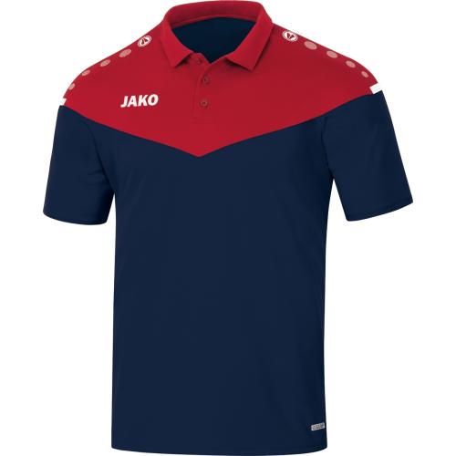 Jako Polo Champ 2.0 - marine/chili rot (Grösse: 34) von Jako