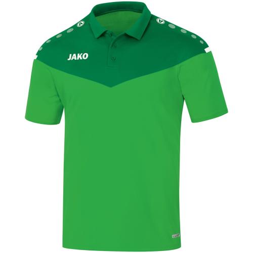 Jako Polo Champ 2.0 - soft green/sportgrün (Grösse: 36) von Jako