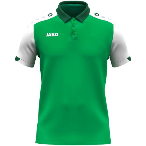Jako Polo Dynamic - grün/weiß/dunkelgrün (Grösse: XXL) von Jako
