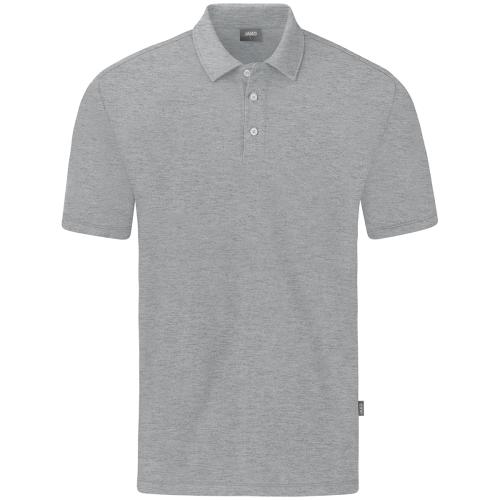 Jako Polo Organic Stretch - hellgrau meliert (Grösse: S) von Jako