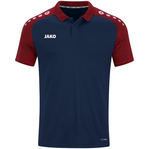 Jako Polo Performance - marine/rot (Grösse: S) von Jako